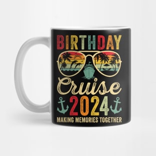 Birthday Cruise 2024 Vintage Mug